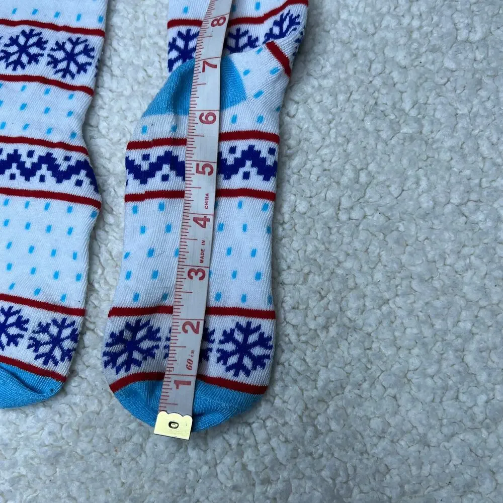 Snowman Girls Knee Socks